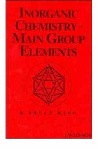 Cover of Inorganic Chemistry of Main Group Elements