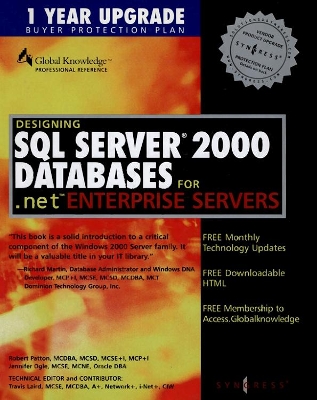Book cover for Designing SQL Server 2000 Databases