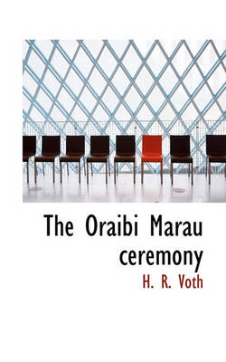 Book cover for The Oraibi Marau Ceremony