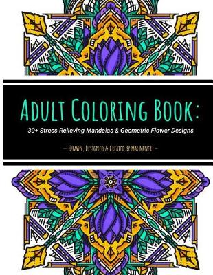 Book cover for Adult Coloring Book