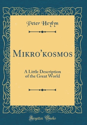 Book cover for Mikro'kosmos