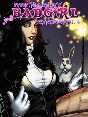 Book cover for Badgirl Sketchbook #4 -Zatanna