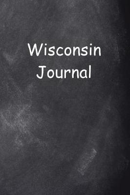 Book cover for Wisconsin Journal Chalkboard Design