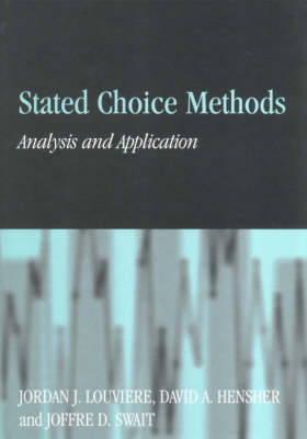 Book cover for Stated Choice Methods