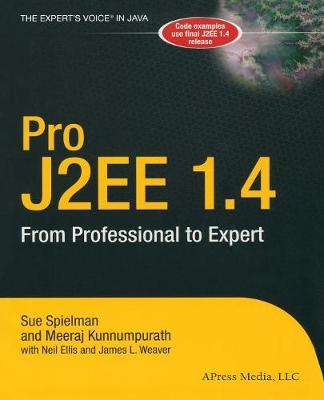 Book cover for Pro J2EE 1.4: From Professional to Expert