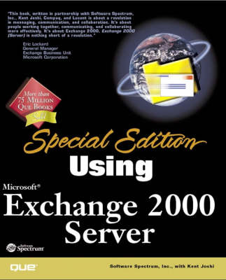 Book cover for Special Edition Using Microsoft Exchange 2000 Server