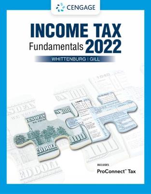 Book cover for Income Tax Fundamentals 2022 (with Intuit ProConnect Tax Online)