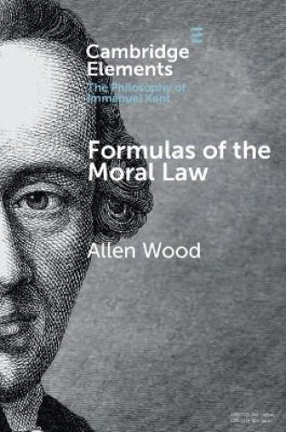 Cover of Formulas of the Moral Law