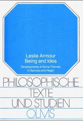 Cover of Being and Idea