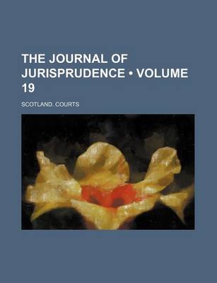 Book cover for The Journal of Jurisprudence (Volume 19)