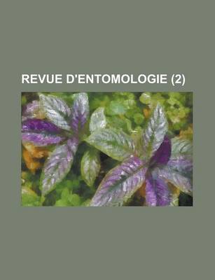 Book cover for Revue D'Entomologie (2)
