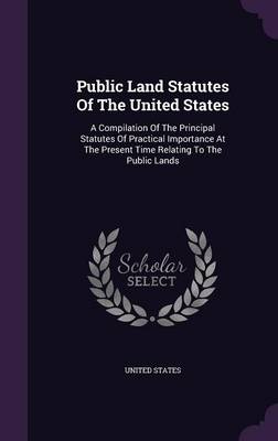 Book cover for Public Land Statutes of the United States