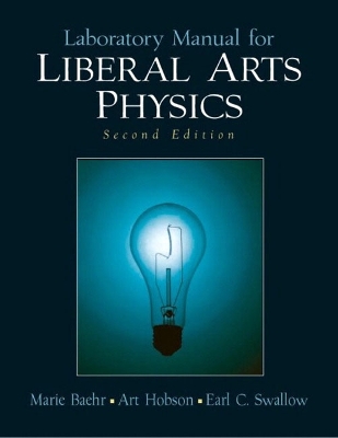 Book cover for Laboratory Manual for Liberal Arts Physics