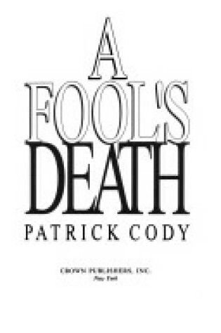 Cover of A Fool's Death