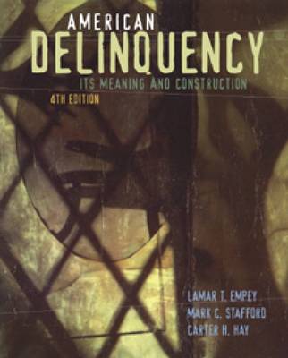 Cover of American Delinquency