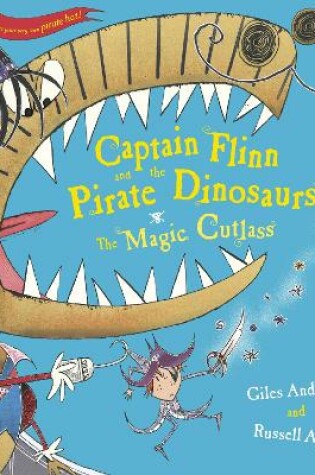 Cover of Captain Flinn and the Pirate Dinosaurs - The Magic Cutlass