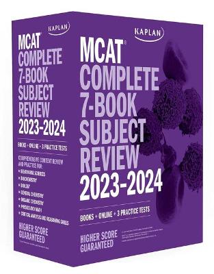 Book cover for MCAT Complete 7-Book Subject Review 2023-2024