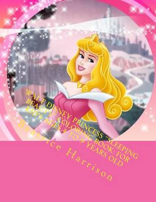 Book cover for Walt Disney Princess Sleeping Beauty Coloring Book