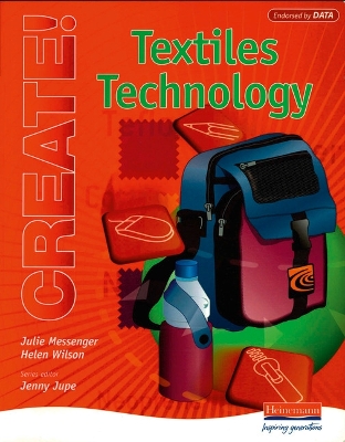 Book cover for Create! Textiles Technology Student Book