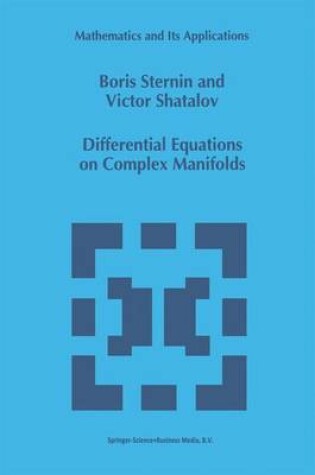 Cover of Differential Equations on Complex Manifolds