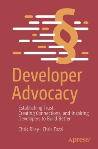 Cover of Developer Advocacy