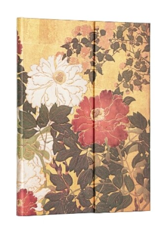 Cover of Natsu (Rinpa Florals) Ultra Unlined Hardback Journal (Wrap Closure)