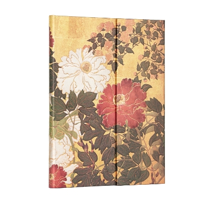 Book cover for Natsu (Rinpa Florals) Ultra Unlined Hardback Journal (Wrap Closure)