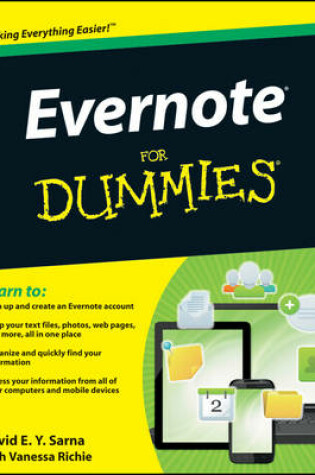 Cover of Evernote For Dummies