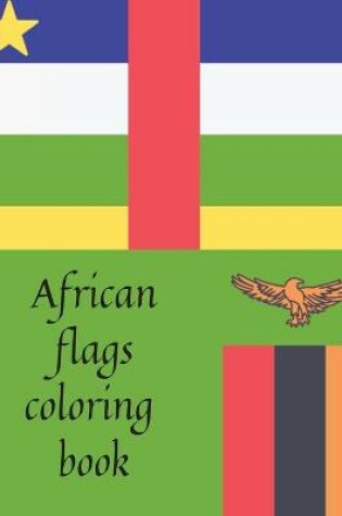 Cover of African flags coloring book