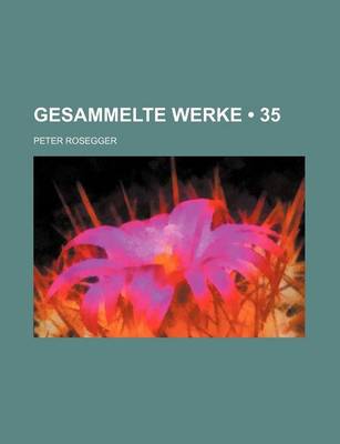 Book cover for Gesammelte Werke (35)