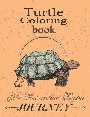 Book cover for Sea Turtle Coloring book