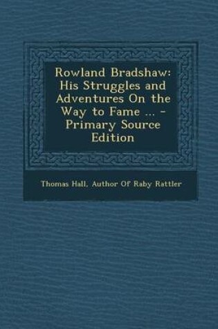 Cover of Rowland Bradshaw