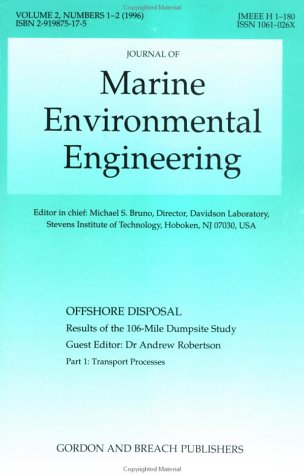 Book cover for Offshore Disposal - Results of the 106-Mile Dumpsite Study