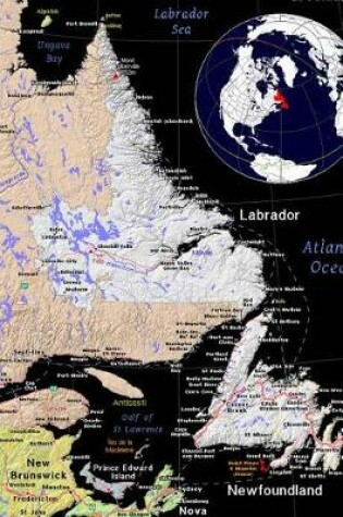 Cover of A Color Map of the Province Newfoundland and Labrador in Canada Journal