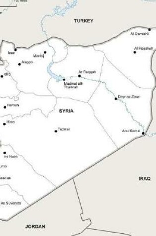 Cover of Political Map of Syria Journal