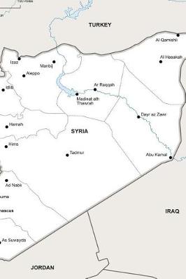 Book cover for Political Map of Syria Journal