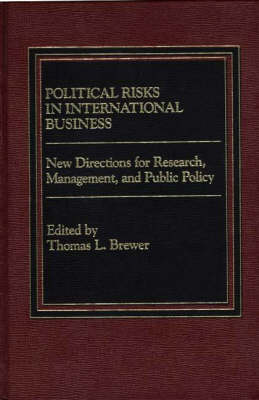 Book cover for Political Risks in International Business