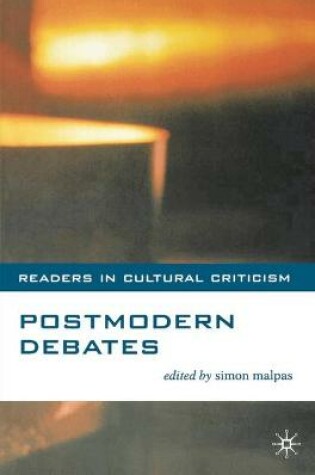 Cover of Postmodern Debates