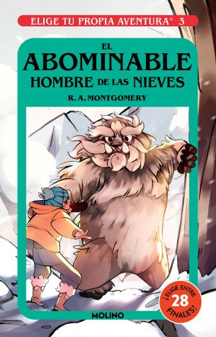 Book cover for El abominable hombre de las nieves / The Abominable Snowman