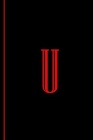 Cover of Monogram Letter U Journal