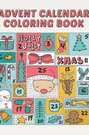 Cover of Advent Calendar Coloring Book