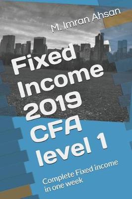 Cover of Fixed Income 2019 CFA level 1