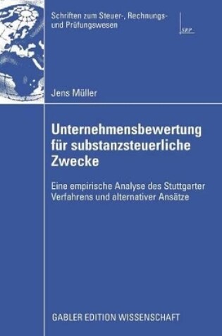 Cover of Unternehmensbewertung für substanzsteuerliche Zwecke