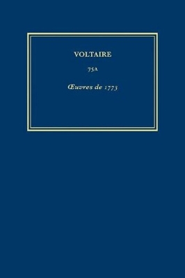 Cover of Complete Works of Voltaire 75A