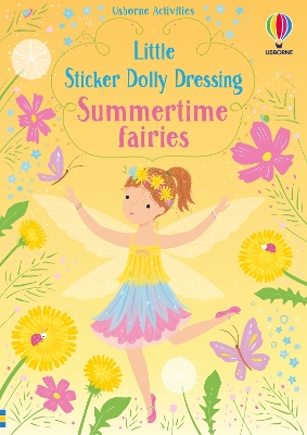 Book cover for Little Sticker Dolly Dressing Summertime Fairies