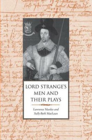 Cover of Lord Strange's Men and Their Plays