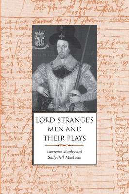Book cover for Lord Strange's Men and Their Plays