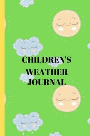 Cover of children's weather journal
