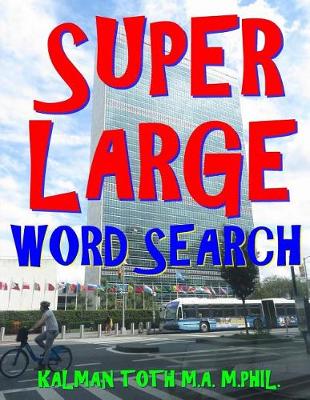 Book cover for Super Large Word Search