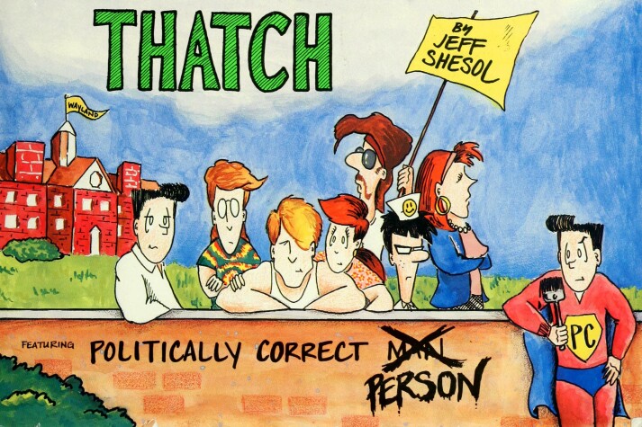 Book cover for Thatch Featuring P.C. Man